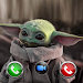 Baby Yoda Funny Call Video icon