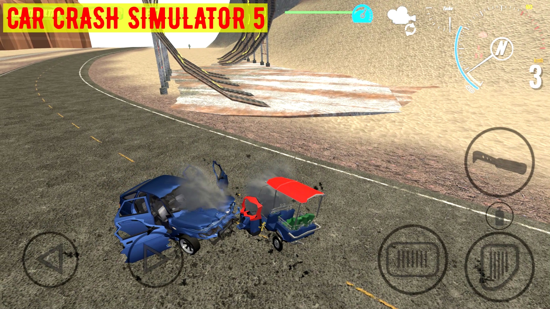 Car Crash Simulator 5 Latest Android APK for Free - 40407