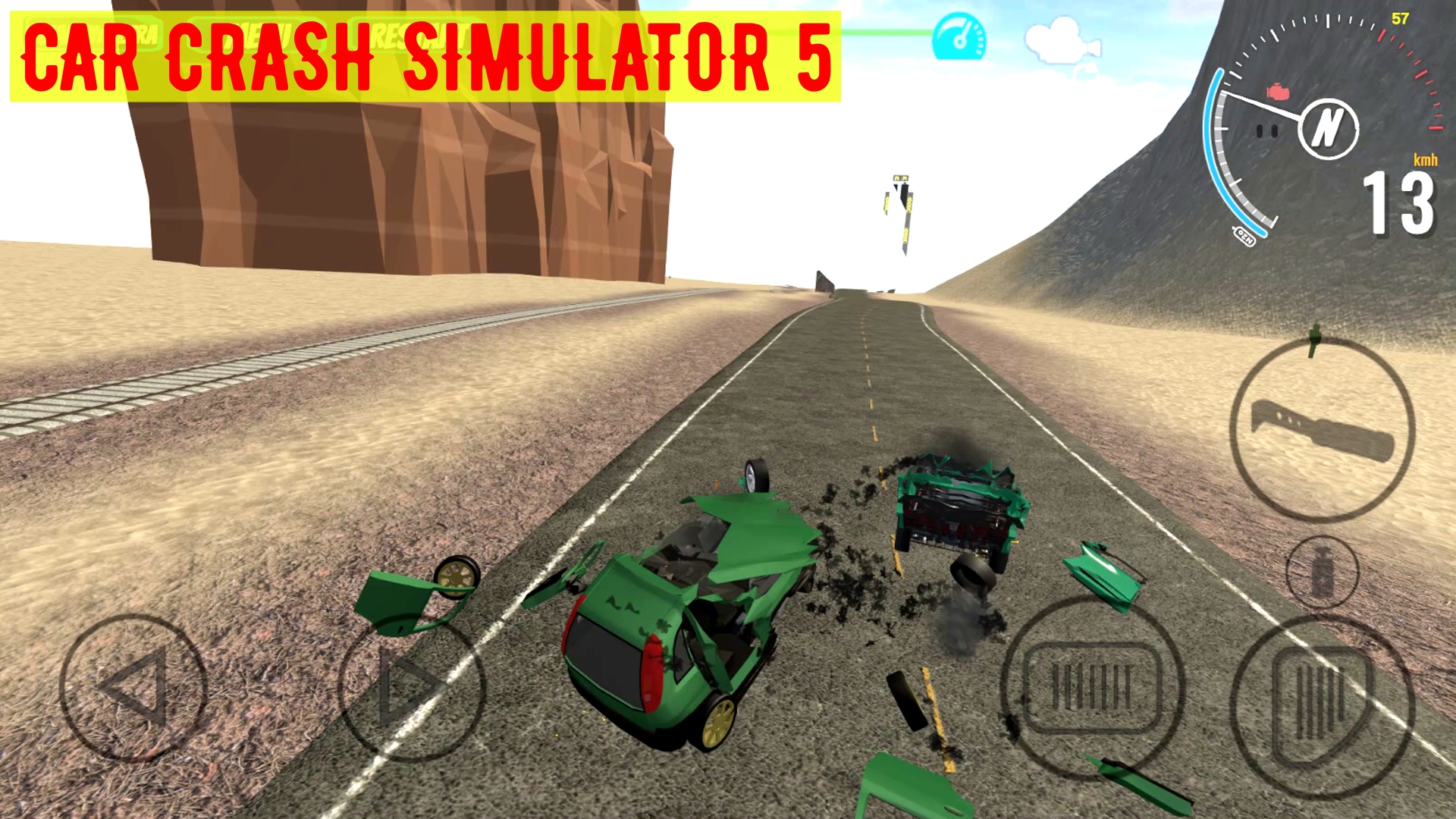 Crash Simulator:Car Crash Game android iOS apk download for free