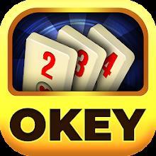 Okey online board game icon