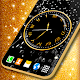 Black HD Clocks Live Wallpaper icon