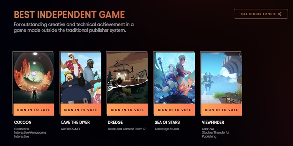 Danh sách đề cử toàn bộ The Game Awards 2023, Baldur's Gate 3 và Alan Wake 2 dẫn đầu với thành tích xuất sắc