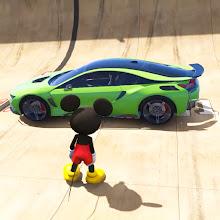 Mickey Race Mega Ramp Caricon