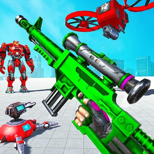 Robot Gun Shooting Games War icon