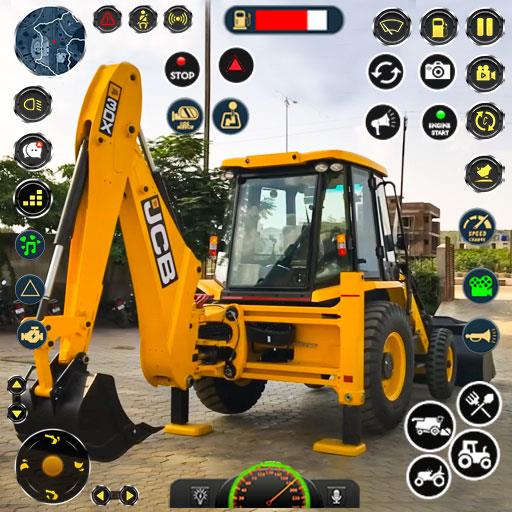 JCB Construction Excavator Sim icon