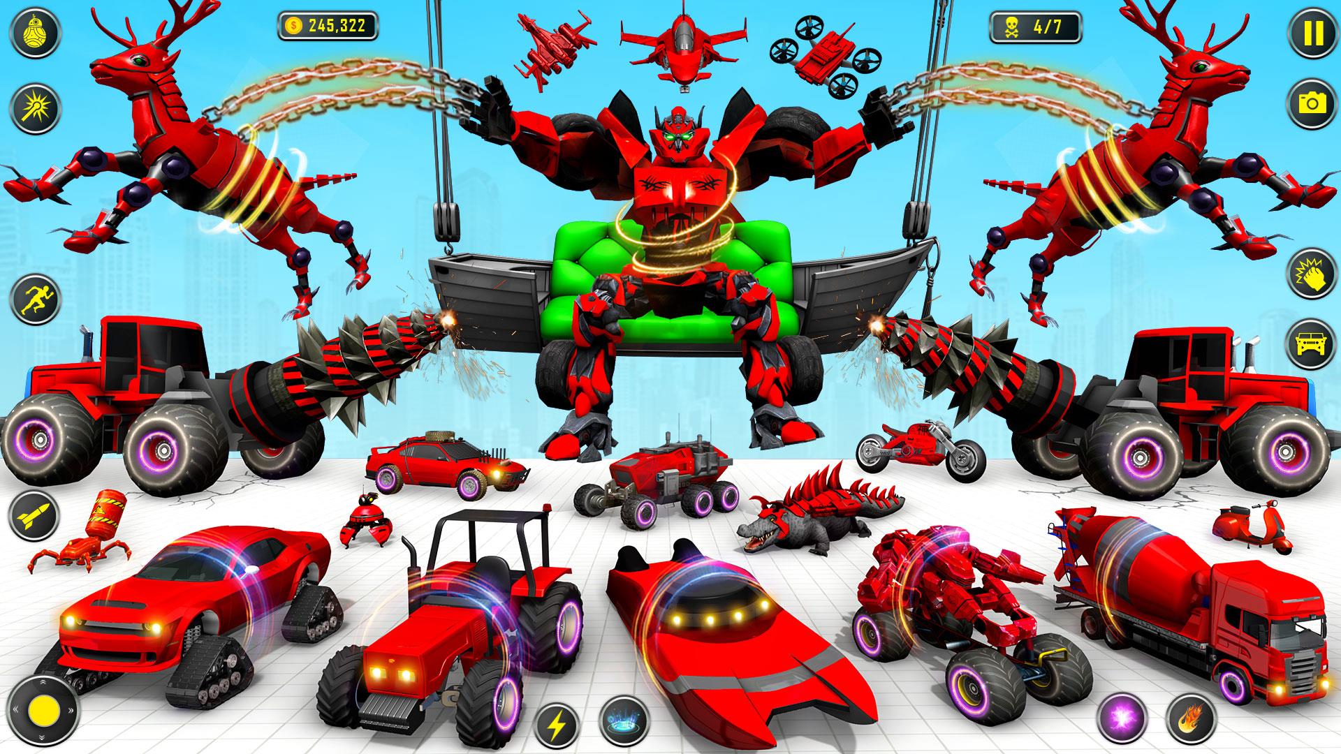 Deer Robot Car Game-Robot Game Android game Free Download - 40407