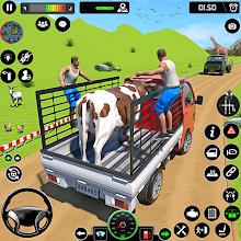 Animal Transport Truck Drivingicon