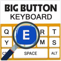 Big Buttons Typing Keyboard icon