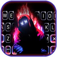 Neon Fire Maskman Themes APK