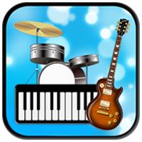 Band Game: Piano, Guitar, Drumicon