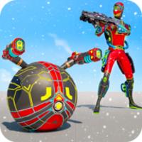 Snow Ball Robot Bike Gamesicon