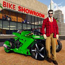 Motorcycle Bike Dealer Games icon