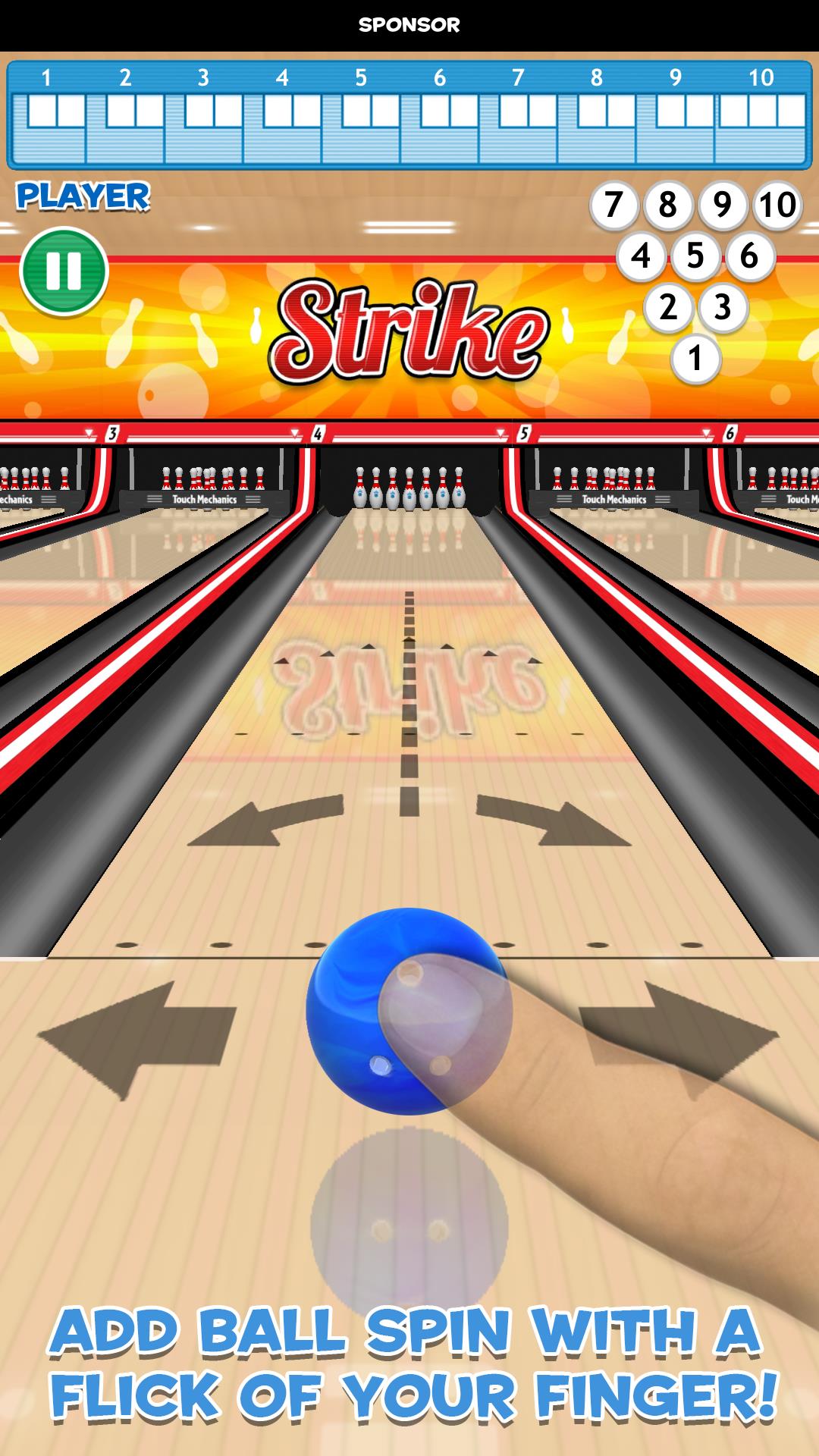 Strike! Ten Pin Bowling Free Mobile Game APK Download - 40407