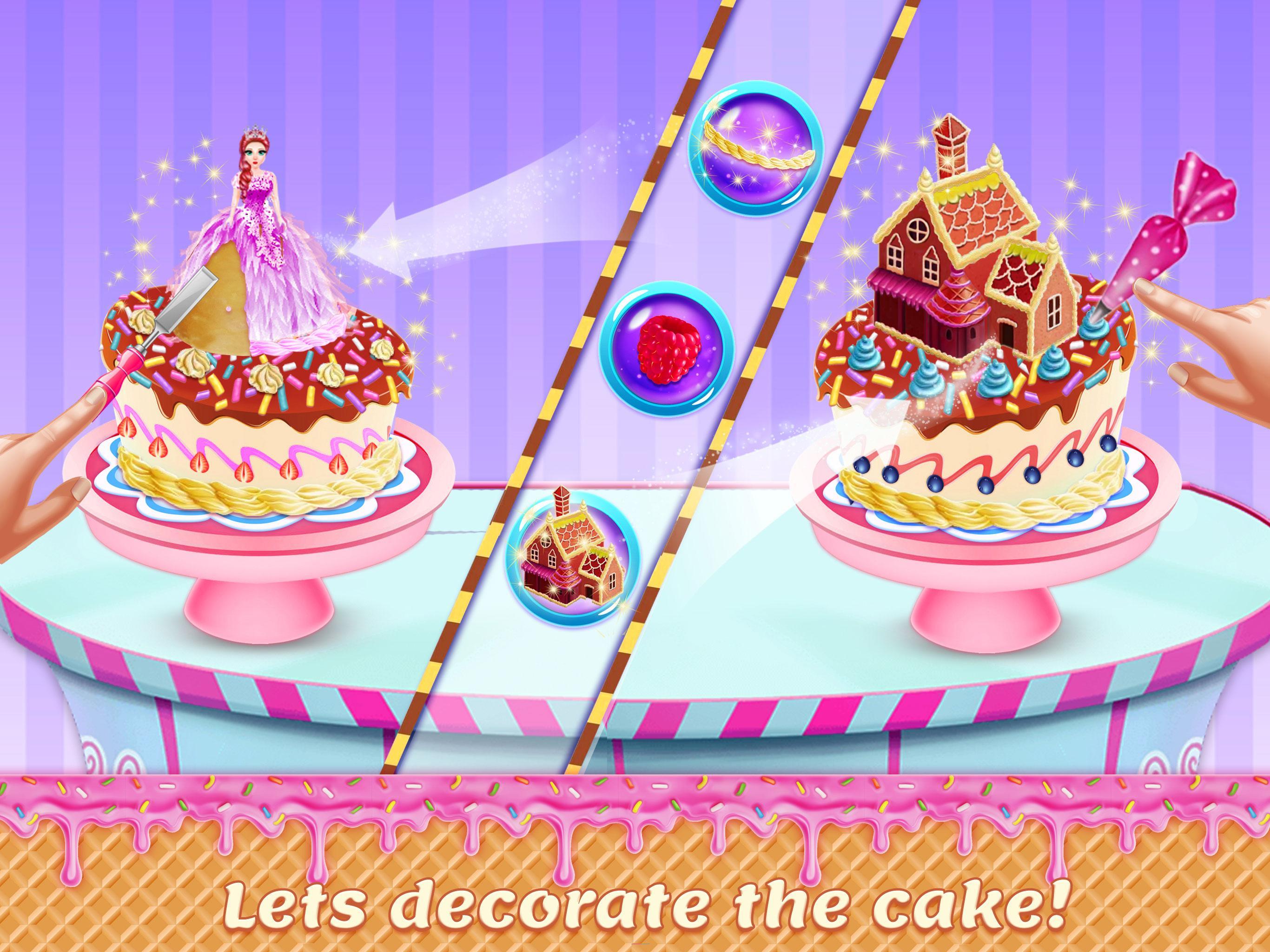 Doll cake decorating Cake Game Apk Download for Android- Latest version  1.2.2- com.doll.cake.maker.dollcakedecorating.cooking.game