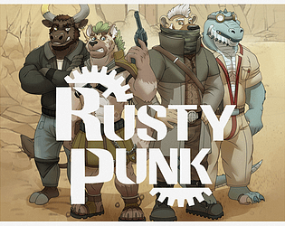 Rusty punk icon