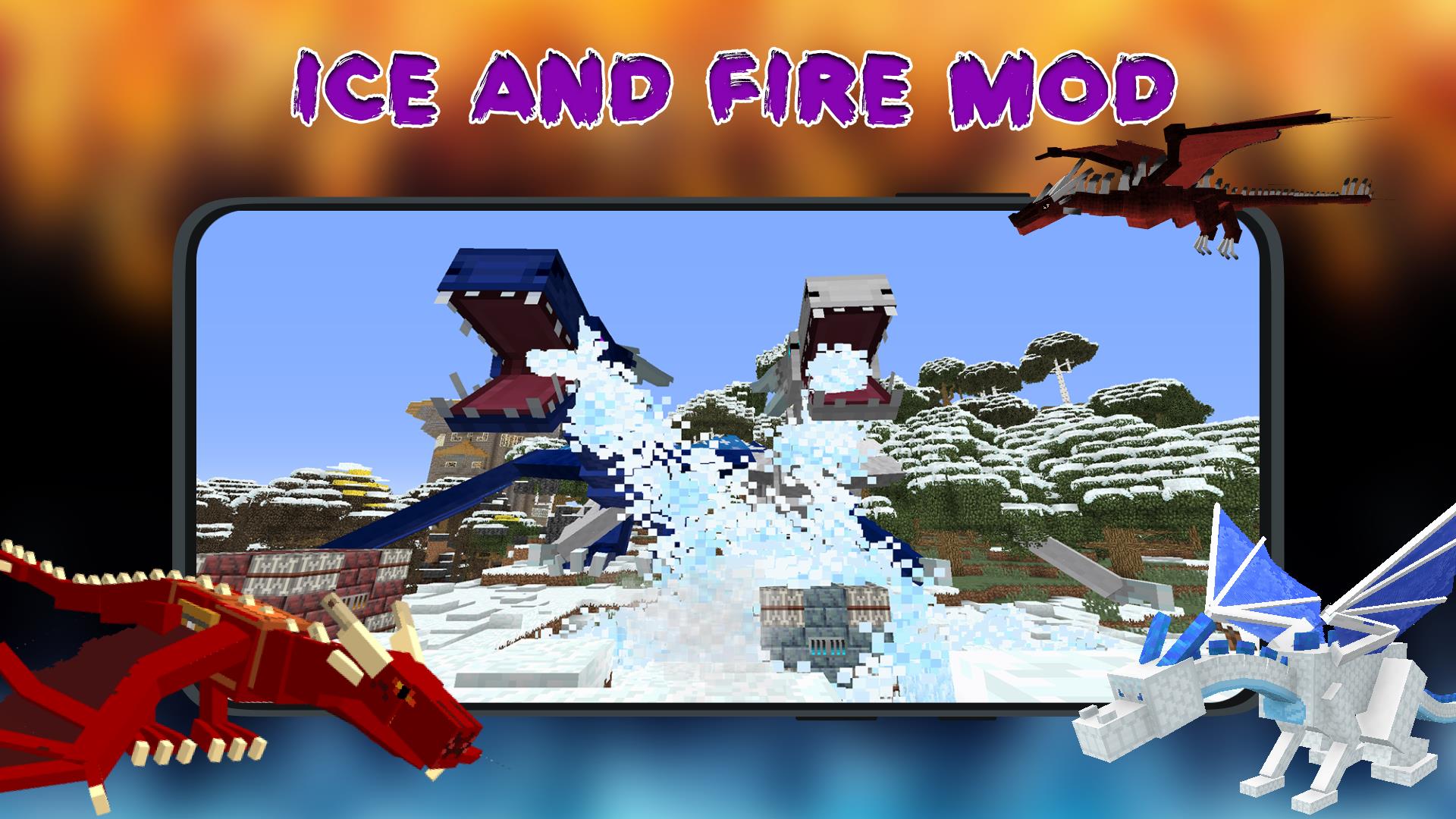 Ice and Fire Mod For Minecraft Free and Faster Download for Android - 40407