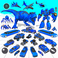 Dino Robot Transforming Game icon