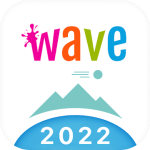 Wave Live Wallpapers Maker 3D Modicon