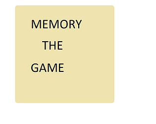 memory the game icon