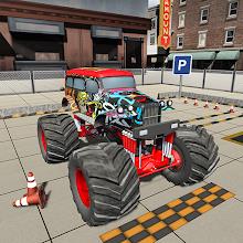 Monster Truck Parking Game 3D APK