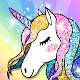 Unicorn Coloring Book Glittericon