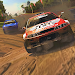 Thumb car race dirt drift icon