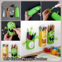 DIY Crafts Plastic Bottles icon