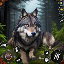 Wolf Simulator: Wild Wolf Game icon