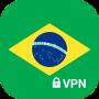 VPN Brazil - Fast VPN Proxy (MOD) icon