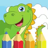 Dino: Coloring game for kids icon