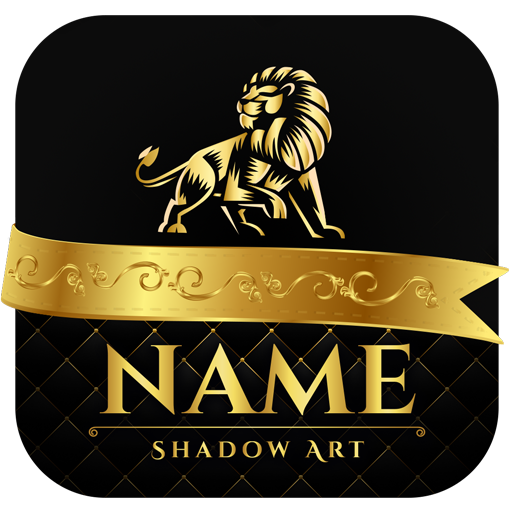 Name Shadow Art Wallpaper : Name Art Photo Editor icon