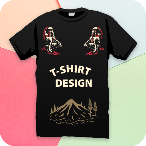 T Shirt Design - Custom Shirt icon