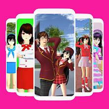 Sakura School Wallpaper & Live APK