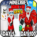 I Survived 100 DAYS as a Santa icon