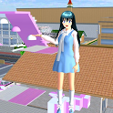 Anime School Girl Parkour Race icon