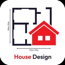 Modern House Design Draw House icon