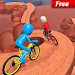 Uphill Stickman BMX Bicycle Stunts icon