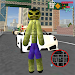 Green Monster Stickman Rope Hero Gangstar Crime icon