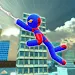 Rope Hero Blue Stickman Hero -icon