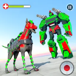 Dog Robot Transformation: Real Dog Robot War icon