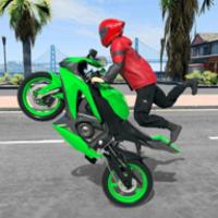 Superhero Moto Stunts Racing APK