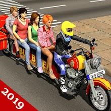 Bus Bike Taxi Bike Games APK