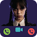 Wednesday Addams Call Prank icon