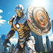 Captain Super hero iron game icon