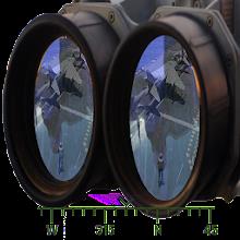 Military Binoculars Simulated icon