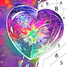Valentine Paint by Number Game APK