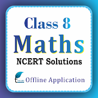 NCERT Solutions Class 8 Maths in English Offline icon