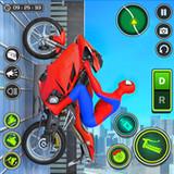 Superhero Bike Stunt Games GT icon