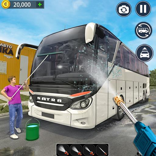 Trò chơi mô phỏng xe buýt Mỹ APK