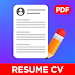 Resume Builder CV Maker PDF icon